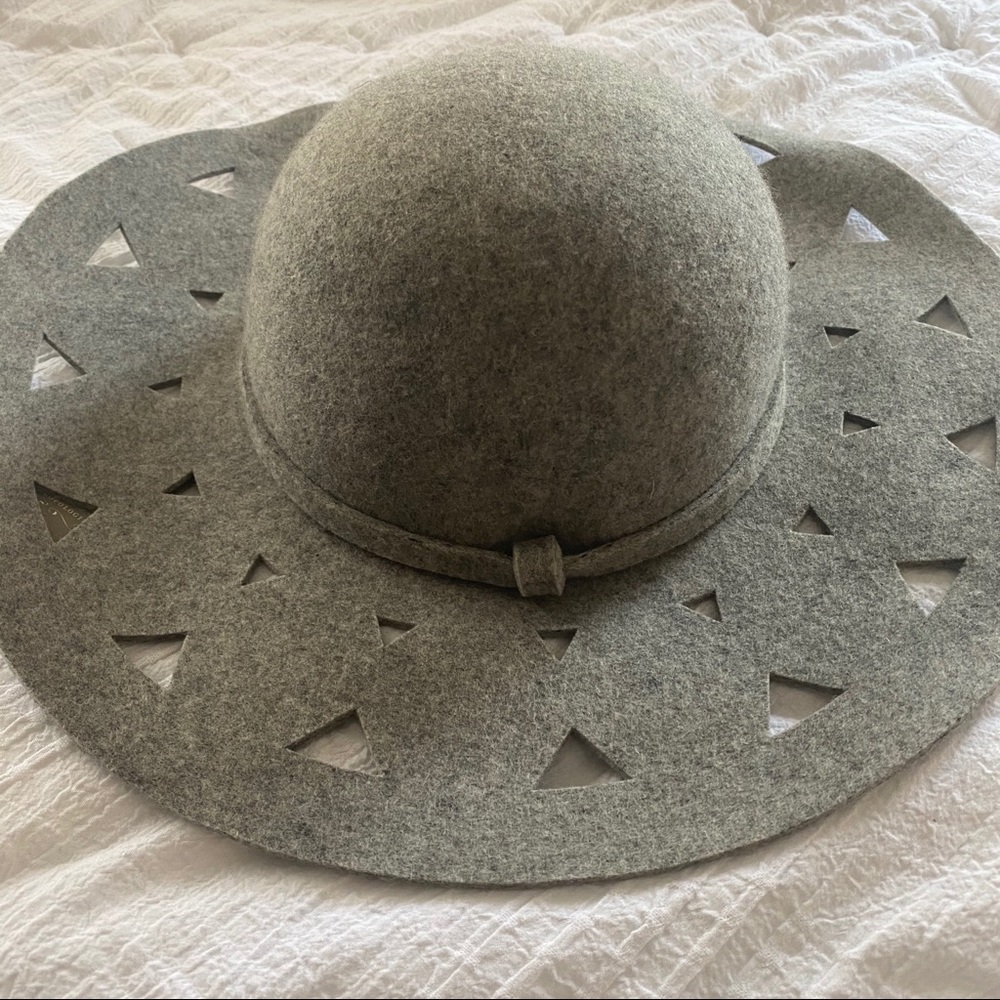 Anthropologie Renee NYC Accessories Wool Felt Hat